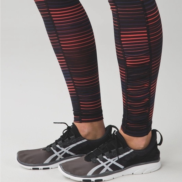 Lululemon Speed Tight IV Twisted Dune Alarming Black - Size 6 - Picture 6 of 15